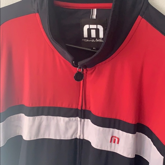 Travis Matthew black and red zip up jacket XL - Picture 2 of 6